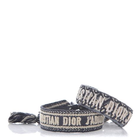 christian dior woven bracelet.